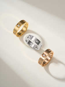 Cartier Love Wedding Diamond Rings