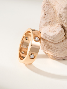 Cartier Love Wedding Diamond Rings