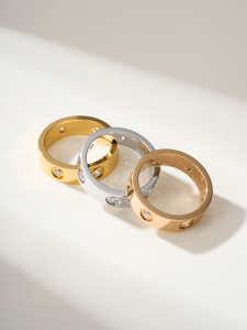 Cartier Love Wedding Diamond Rings