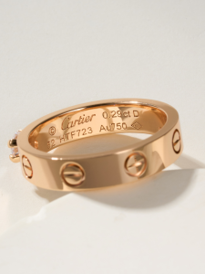 Cartier Solitaire Diamond Rings