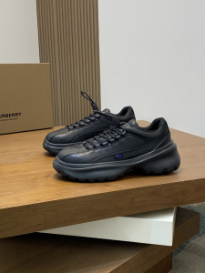 Burberry Leather Scoot Black Birch Sneakers Burberry Leather Scoot Black Birch Sneakers