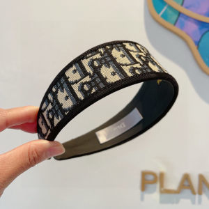 Dior Black Dior Oblique Jacquard Headband