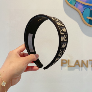 Dior Black Dior Oblique Jacquard Headband