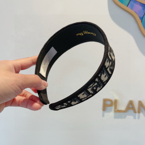 Dior Black Dior Oblique Jacquard Headband