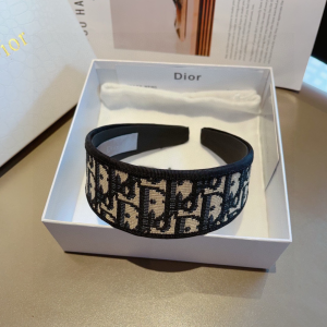 Dior Black Dior Oblique Jacquard Headband