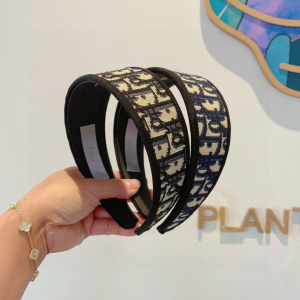 Dior Black Dior Oblique Jacquard Headband