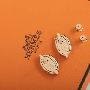 Hermes Mini Maillon Earrings