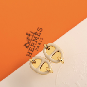 Hermes Mini Maillon Earrings