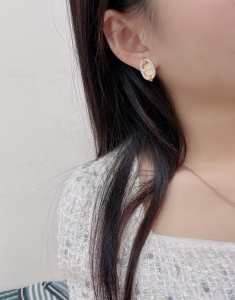 Hermes Mini Maillon Earrings