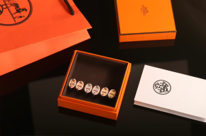 Hermes Mini Maillon Earrings