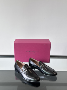 Ferragamo Seattle Gancini Bit Leather Loafers Black Ferragamo Seattle Gancini Bit Leather Loafers Black