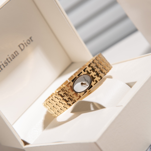 Dior Stainless Steel Miss Dior Quartz Watch Yellow Gold White Dior Stainless Steel Miss Dior Quartz Watch Yellow Gold White