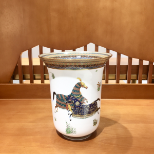 Hermes Cheval Dorient Porcelain Vase Hermes Cheval Dorient Porcelain Vase
