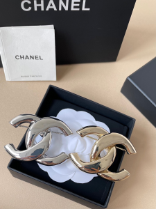 Chanel CC Logo Brooch