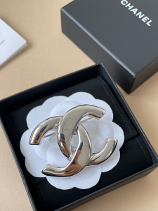 Chanel CC Logo Brooch