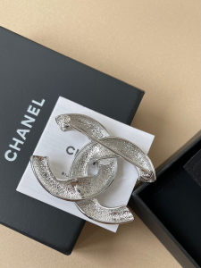 Chanel CC Logo Brooch