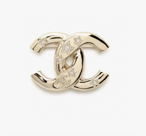Chanel Strass CC Star Brooch