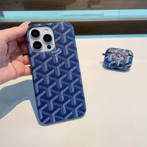 Goyard iPhone Case iPhone Holder Blue