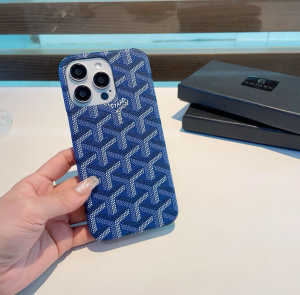 Goyard iPhone Case iPhone Holder Blue
