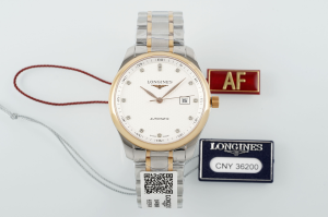 Longines The Master Collection Automatic Diamond Mother of Pearl White Dial Watch 42MM Longines The Master Collection Automatic Diamond Mother of Pearl White Dial Watch 42MM