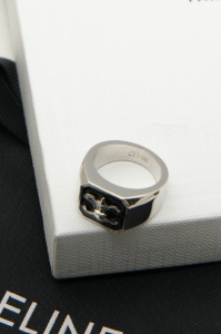 Celine Triomphe De Lys Signet Rings