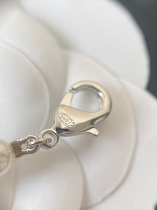 Chanel CC Heart Pearls Long Necklaces