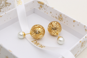 Dior Tribales Gold Earrings