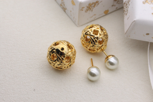 Dior Tribales Gold Earrings