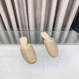 Alexander Wang Crystals Flat Mules Beige Alexander Wang Crystals Flat Mules Beige