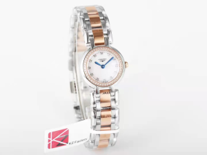 Longines PrimaLuna Womens Mini Quartz Watches White Rose Gold 23MM Longines PrimaLuna Womens Mini Quartz Watches White Rose Gold 23MM