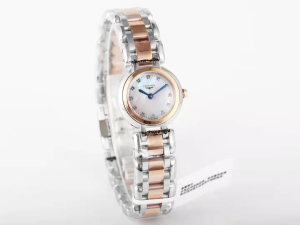 Longines PrimaLuna Womens Mini Quartz Watches White Rose Gold 23MM Longines PrimaLuna Womens Mini Quartz Watches White Rose Gold 23MM