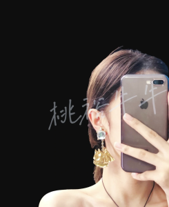 Saint Laurent Gold Sailboat Earrings