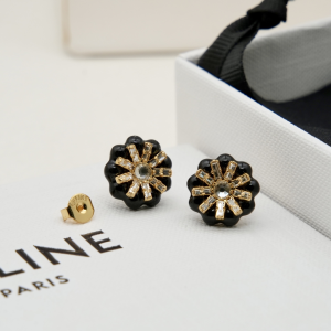 Celine Heirlooms Mure Black Earrings