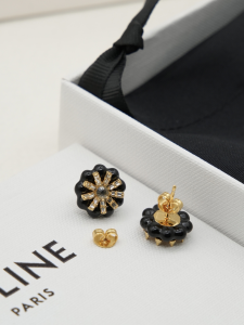 Celine Heirlooms Mure Black Earrings
