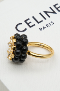 Celine Heirlooms Mure Black Rings