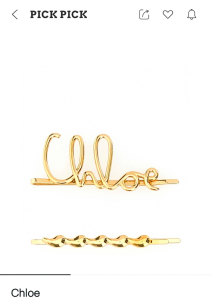 Chloe The Chloe Iconic Hair Clips