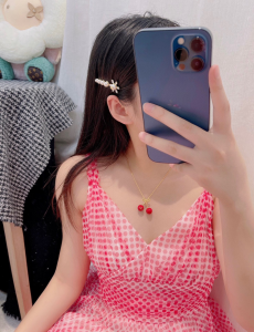 Dior Bloom In Dior Pearl Hair Clips