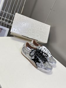Golden Goose True Black Star Silver Sequins Sneakers Golden Goose True Black Star Silver Sequins Sneakers
