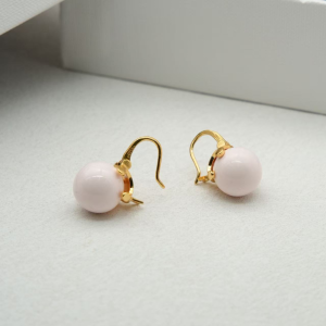 Celine Sorbet White Earrings