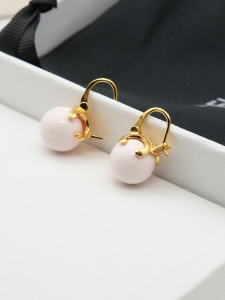 Celine Sorbet White Earrings