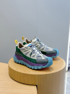 Moncler Trailgrip Amoeba GTX Low Top Sneakers Blue Green White Multicolor Moncler Trailgrip Amoeba GTX Low Top Sneakers Blue Green White Multicolor