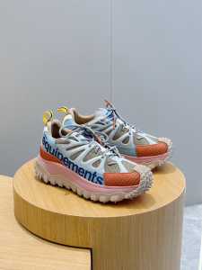 Moncler Trailgrip Amoeba GTX Low Top Sneakers Blue Orange White Multicolor Moncler Trailgrip Amoeba GTX Low Top Sneakers Blue Orange White Multicolor