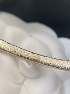 Chanel Gold Metal CC Set Bracelets