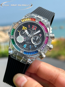 Hublot Big Bang Unico Sapphire Rainbow Watch Black 45MM Hublot Big Bang Unico Sapphire Rainbow Watch Black 45MM