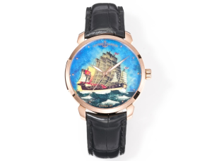 Ulysse Nardin Classico Caesar Enamel Champleve Limited Edition Automatic Winding Watch Black 40MM Ulysse Nardin Classico Caesar Enamel Champleve Limited Edition Automatic Winding Watch Black 40MM