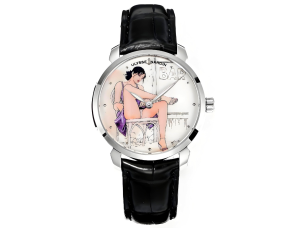 Ulysse Nardin Classico Manara Manufacture Declic Limited Edition Automatic Winding Watch Black 40MM Ulysse Nardin Classico Manara Manufacture Declic Limited Edition Automatic Winding Watch Black 40MM